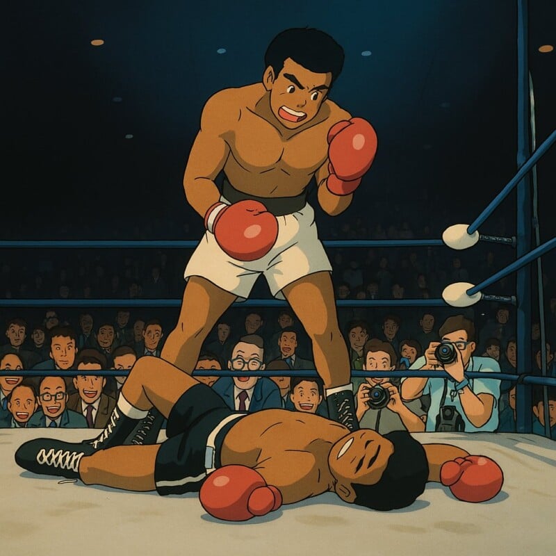 Studio Ghibli style character Studio Ghibli style character